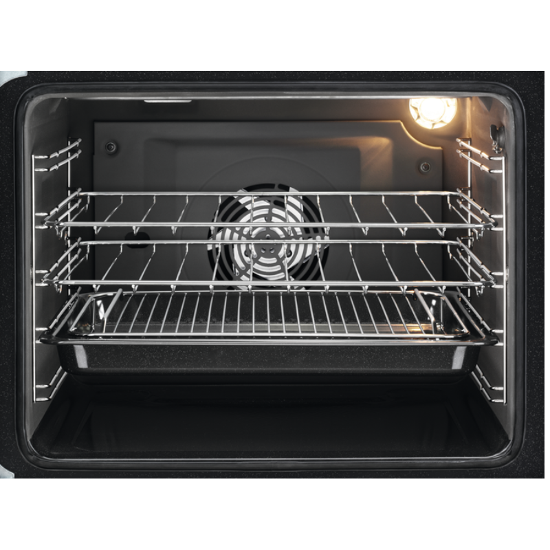 Zanussi ZCK66350BA - Black 4 Zone Cooker - A/A energy