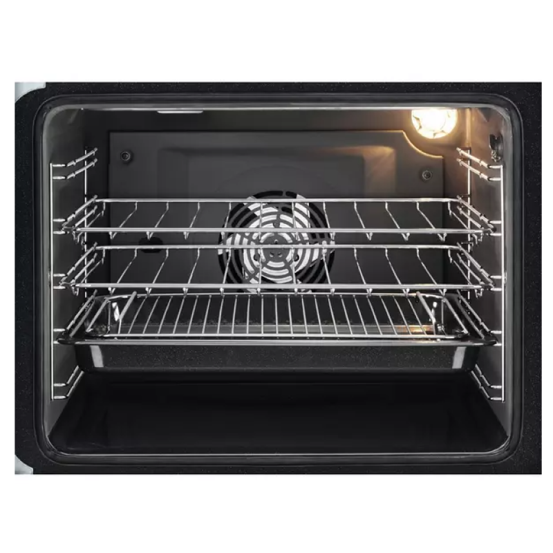 Zanussi ZCV46250BA - Black 4 Zone Cooker - A/A energy - Display