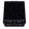 Zanussi ZCV46250BA - Black 4 Zone Cooker - A/A energy - Display