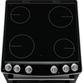 Zanussi ZCV66050XA - Stainless steel 4 Zone Cooker - A/A energy