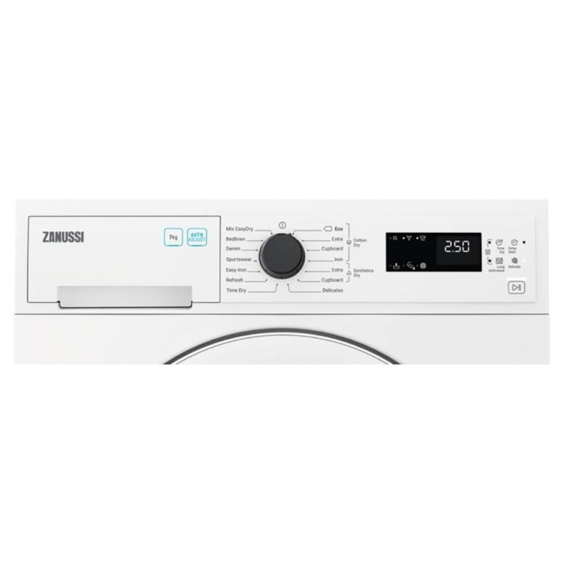 Zanussi ZDC72B4PW - White 7KG Condenser Tumble Dryer - B energy