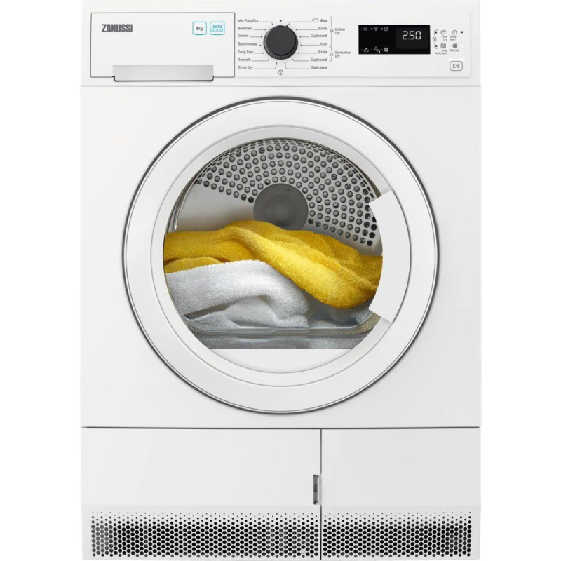 Zanussi ZDC82B4PW - White 8KG Condenser Tumble Dryer - B energy