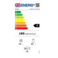 Zanussi ZEAN82FR - Integrated Auto Defrost Fridge - F energy - Icebox