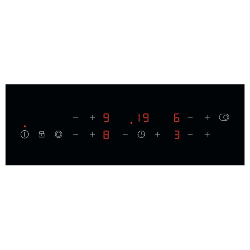 Zanussi ZHRN883K - Black 4 Zone Ceramic Hob