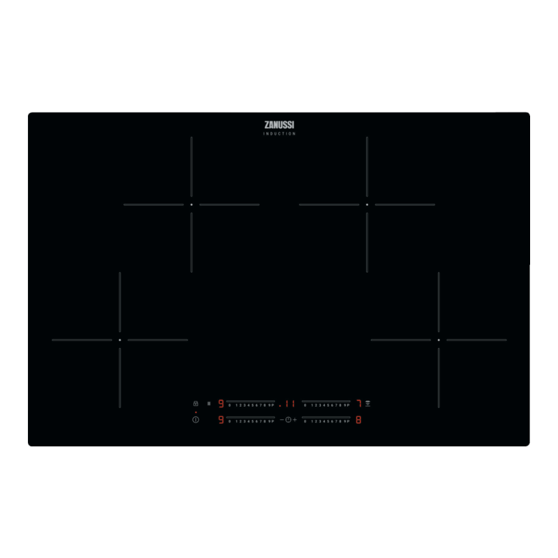 Zanussi ZITN844K - Black 4 Zone Induction Hob