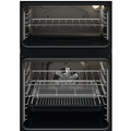 Zanussi ZKCNA7KN - Black Built in Electric Double Oven - Catalytic cleaning - A energy