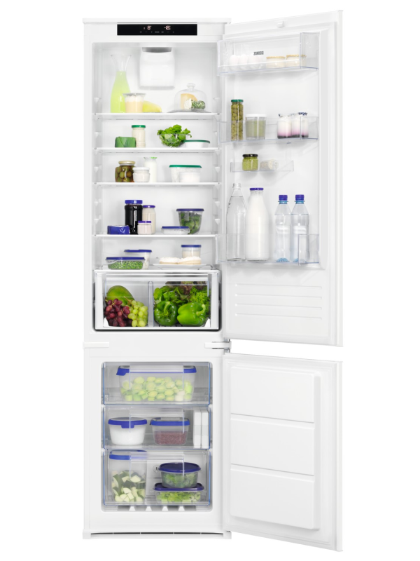 Zanussi ZNTN19ES1 - Integrated 70/30 Frost Free Fridge Freezer - E energy