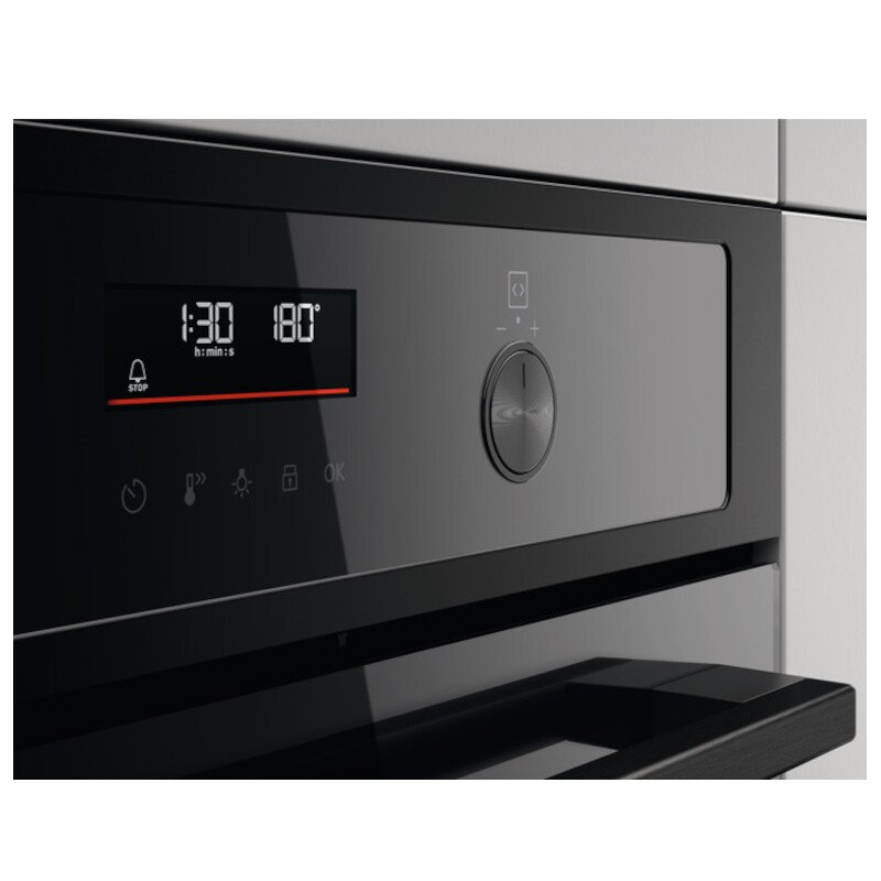 Zanussi ZOHNA7KN - Black Built in Single Oven - A+ energy