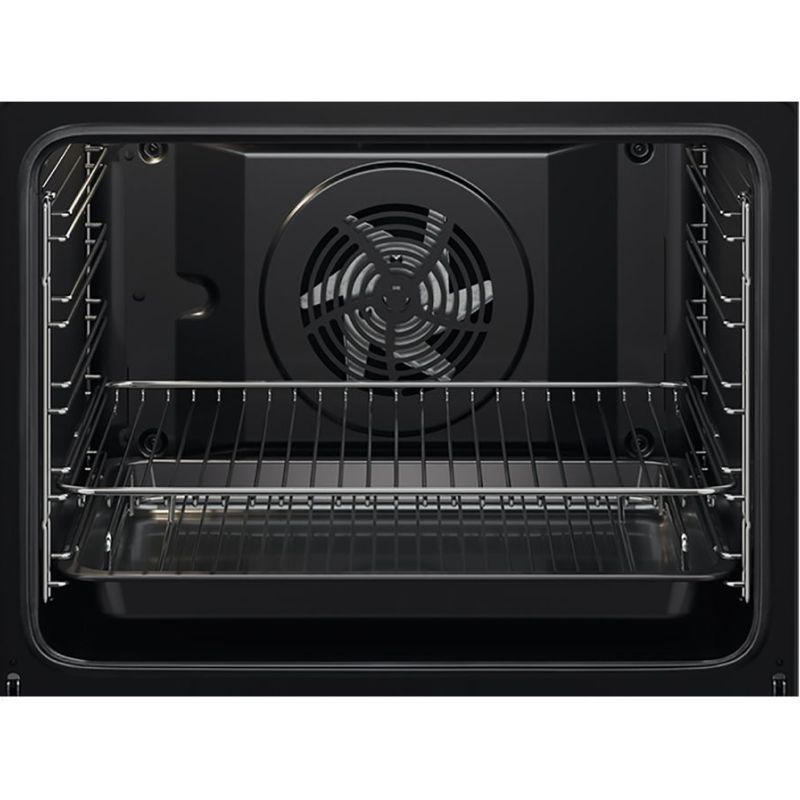 Zanussi ZOHNX3K1 - Black Built in Single Oven - A energy