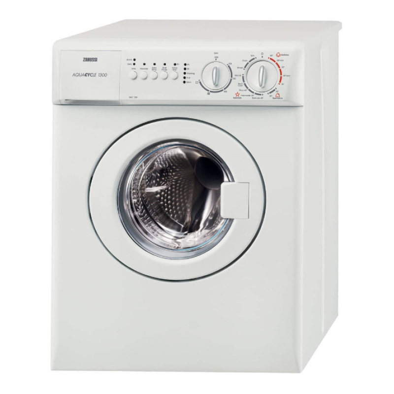 Zanussi ZWC1301 - White Freestanding 3KG Washing Machine - 1300 RPM - F energy