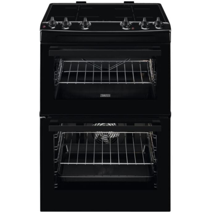 Zanussi ZCI66080BA - Black 4 Zone Cooker - A/A energy