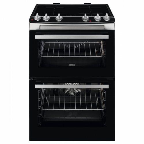 Zanussi ZCI66080XA - Stainless steel 4 Zone Electric Cooker