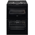 Zanussi ZCK66350BA - Black 4 Zone Cooker - A/A energy