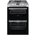 Zanussi ZCK66350XA - Stainless steel 4 Zone Cooker - A/A energy - Display