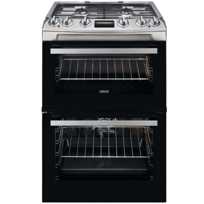 Zanussi ZCK66350XA - Stainless steel 4 Zone Cooker - A/A energy - Display