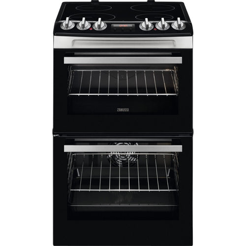 Zanussi ZCV46250XA - Stainless steel 4 Zone Cooker - A/A energy