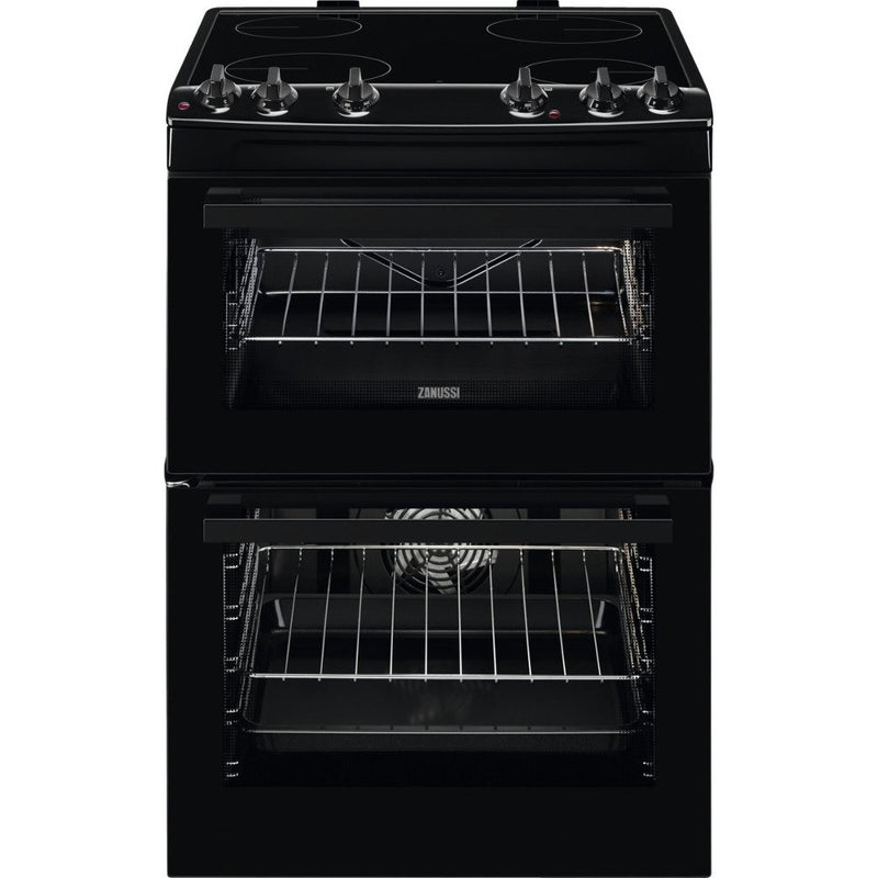 Zanussi ZCV66050BA - Black 4 Zone Cooker - A/A energy