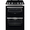 Zanussi ZCV66078XA - Stainless steel 4 Zone Cooker - A/A energy