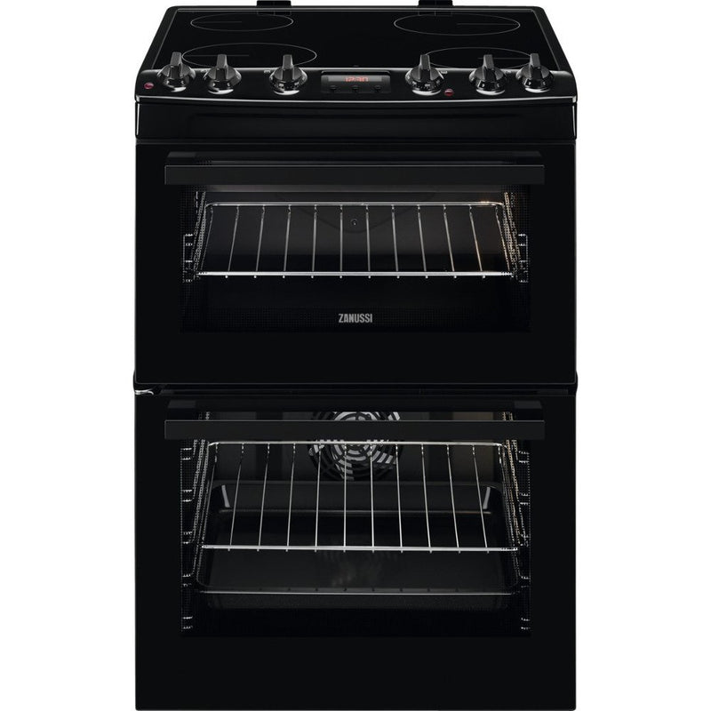 Zanussi ZCV66250BA - Black 4 Zone Cooker - A/A energy