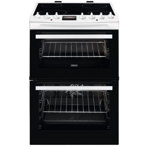 Zanussi ZCV69360WA - White 4 Zone Cooker - A/A energy