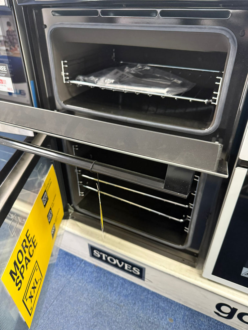 Zanussi ZCV66250BA - Black 4 Zone Cooker - A/A energy - Display