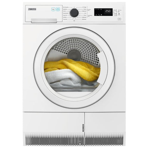 Zanussi ZDC72B4PW - White 7KG Condenser Tumble Dryer - B energy