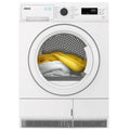 Zanussi ZDH87B4PW - White 8KG Heat Pump Condenser Dryer - A++ energy