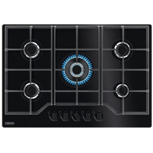 Zanussi ZGGN755K - Black 5 Zone Gas Hob