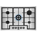 Zanussi ZGNN755X - Stainless steel 5 Zone Gas Hob