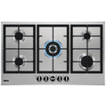 Zanussi ZGNN955X - Stainless steel 5 Zone Gas Hob