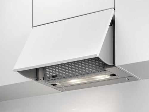 Zanussi ZHI612G - Grey Integrated Integrated Extractor Hood - D energy