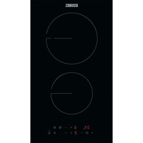 Zanussi ZHRN383K - Black 2 Zone Domino Hob