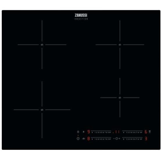 Zanussi ZIAN644K - Black 4 Zone Induction Hob