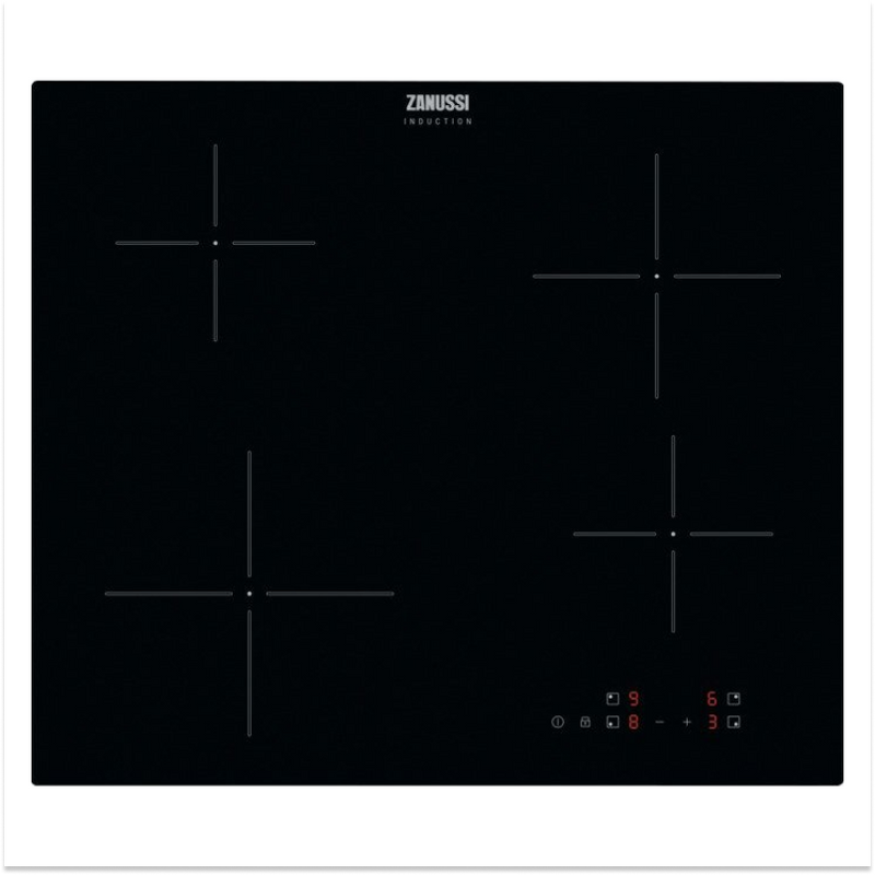 Zanussi ZIBN646K - Black 4 Zone Hob