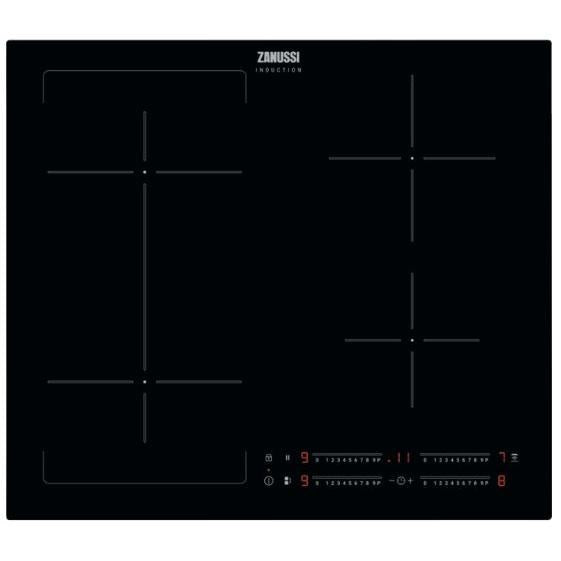 Zanussi ZIFN644K - Black 4 Zone Induction Hob