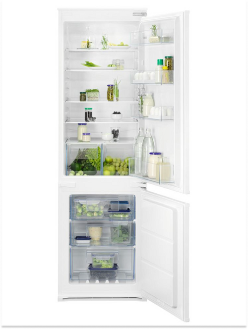 Zanussi ZNFN18ES3 - Integrated 60/40 Low Frost Fridge Freezer - E energy