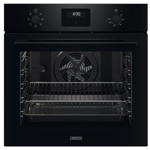 Zanussi ZOHNX3K1 - Black Built in Single Oven - A energy