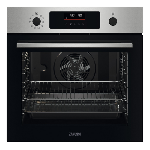 Zanussi ZOPNX6XN - Stainless steel Built in Single Oven - A+ energy