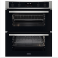 Zanussi ZPCNA7XN - Stainless steel Built under Double Oven - A energy