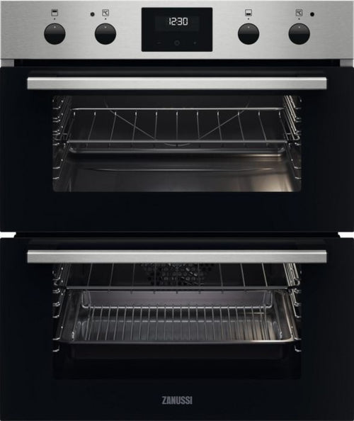 Zanussi ZPHNL3X1 - Stainless steel Built under Double Oven - A energy