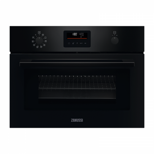 Zanussi ZVENM6K3 - Black Electric Single Oven