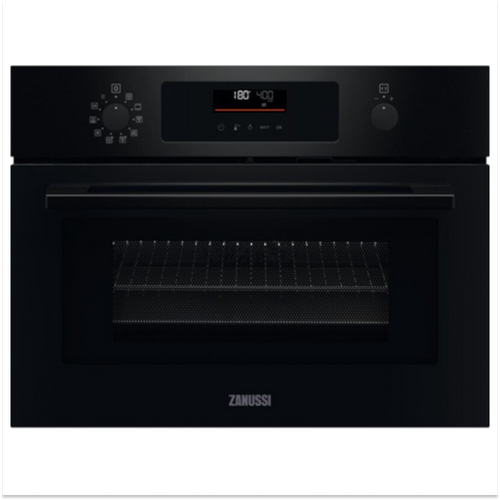 Zanussi ZVENM6KN - Black Single Oven