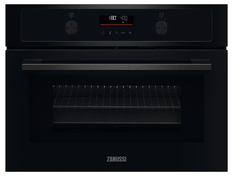 Zanussi ZVENM7KN - Black Electric Single Oven - Manual cleaning