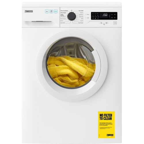 Zanussi ZWF844B3PW - White Freestanding 8KG Washing Machine - 1400 RPM - C energy